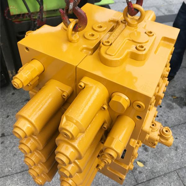 Excavator Spare Parts Yellow Excavator Hydraulic Control Valve KMX15RB