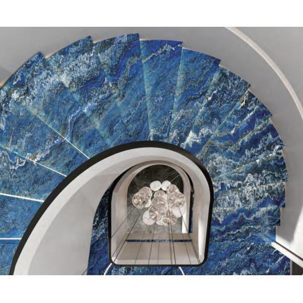 Плитка плиты сухой поливы зерна небесно-голубая для кофейни кислотоупорной