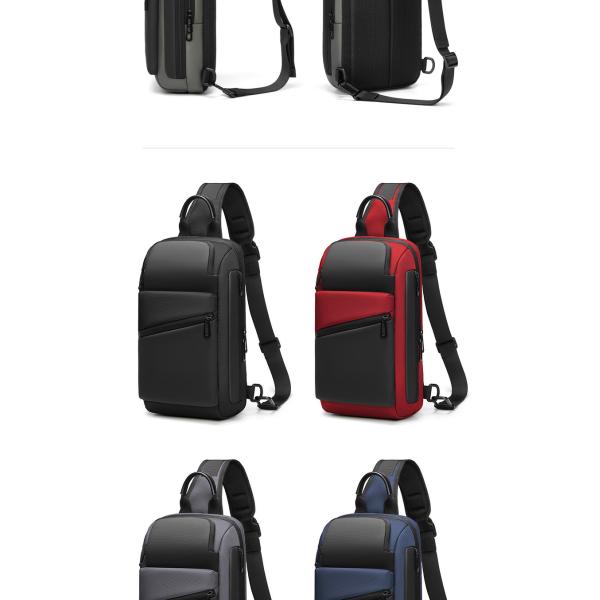 MingLu Новый многофункциональный кроссбоди мужской сумки стиль плечевой сумки мужской шлем одиночный грудной сумки для наружного использования