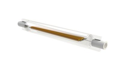 Diodo emissor de luz claro natural da ESPIGA do estojo compacto 4200K 7W 118mm R7s sem limitações