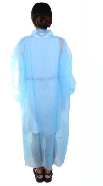 CE0197 Practical SMS Isolation Gown , Harmless Disposable Protective Coverall