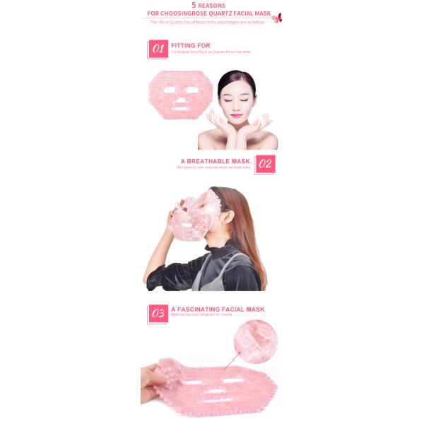 28cm Natural Cool Skin Facial Green Fluorite Jade Mask For Female