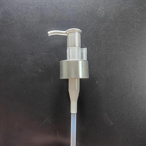 0.9 - 1.0CC Aluminum Lotion Pump Neck 20 / 24 / 28 Oil Pump K209-ALUM