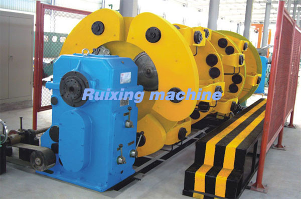 630 Cage stranding machine for stranding Al wires and ACSR, insulated wire with back-twist