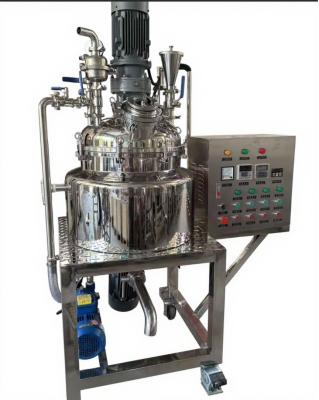 Máquina de emulsificación al vacío homogeneizante 1000L para el procesamiento de productos químicos alimenticios