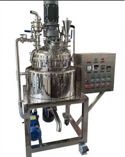 Máquina de emulsificación al vacío homogeneizante 1000L para el procesamiento de productos químicos alimenticios