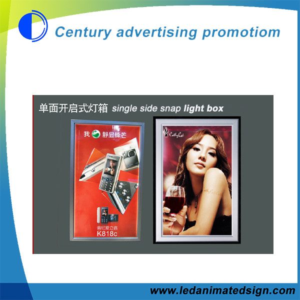 Business decoration aluminum led light box