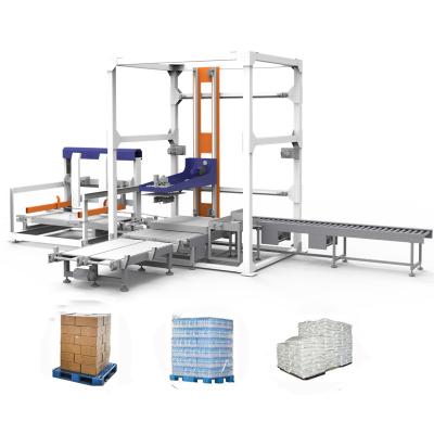 Embalagem de alimentos máquina de paletização de linha industrial servo cartesiano paletizador