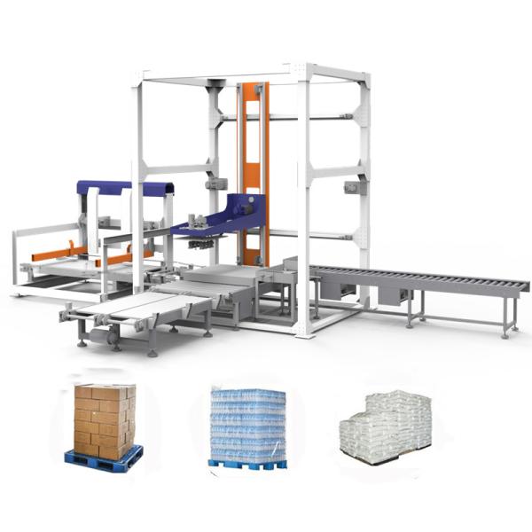 Embalagem de alimentos máquina de paletização de linha industrial servo cartesiano paletizador
