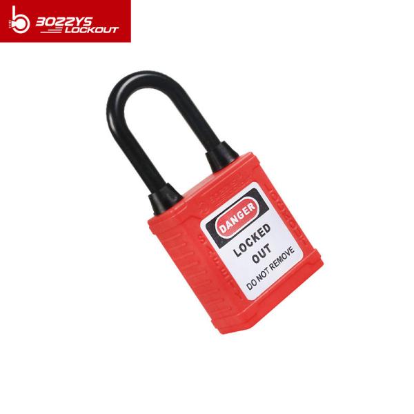 Boshi Industrial Nylon Safety Products Lock Padlock With Dust-proof