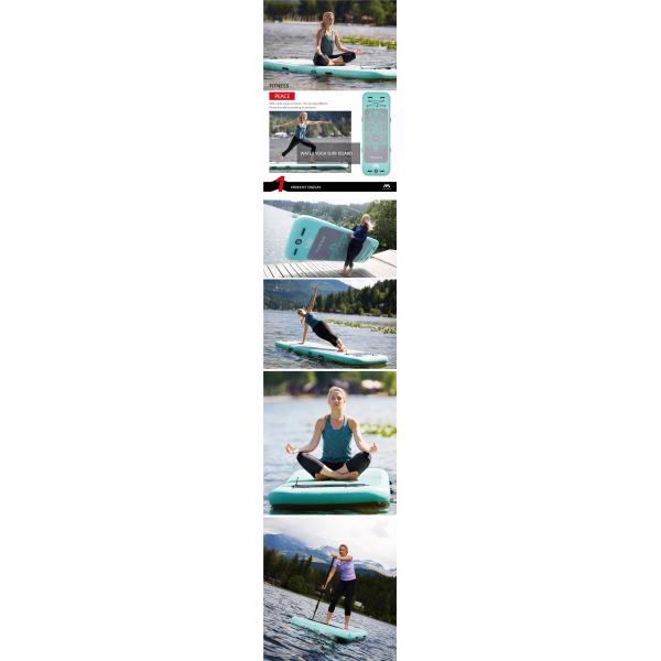 170kg 300*100*15cm Yoga Stand Up Paddle Board For Women