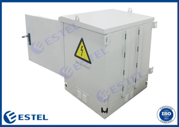 Steel Powder Coating 14U IP55 Outdoor Wall Enclosure 