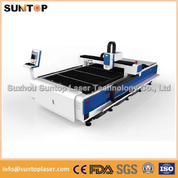 8mm Alumnium and 6mm Brass sheet CNC fiber laser cutting machine 2000W