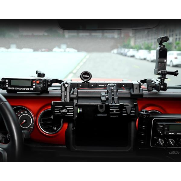 Aluminum Alloy Center Console Support for Multi-Function Car Phone Holder NO Charger