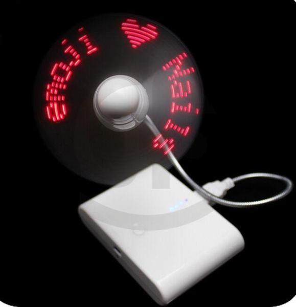 Handheld USB LED Message Fan For Concerts, Party, Night Clubs, Music Festivals ,Holiday Parades