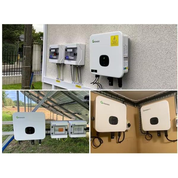 Growatt MID15-25KTL3-X 22KW Three-Phase On Grid Inverter With WiFi And OLED Display 35.5A Output Current
