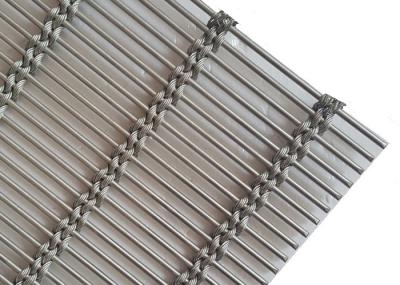 rede de arame arquitetónica de 3mm com os acessórios da instalação para a tela do para-sol