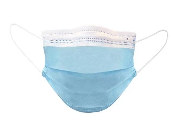 Breathable 3 Ply Face Mask 17.5*9.5cm Effectively Block Spittle