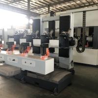 Máquina de polonês de lustro de superfície do CNC da roda lustrando do sistema de baixo nível de ruído