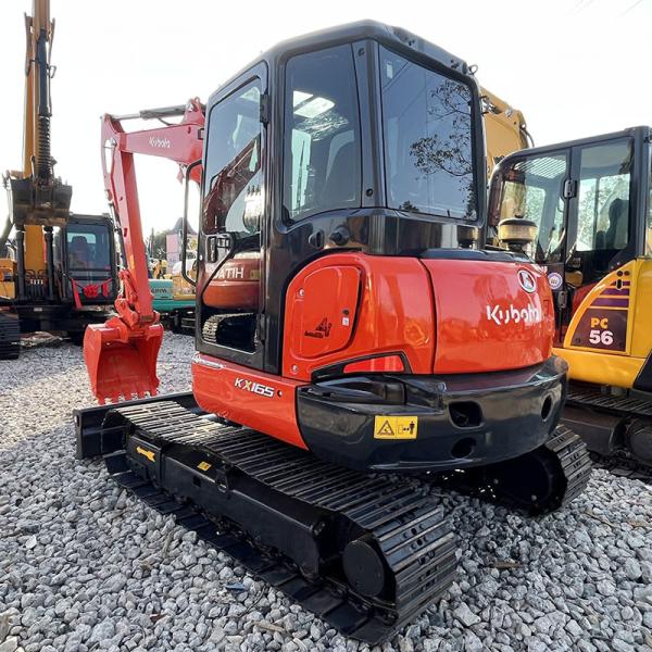 Used Kubota KX165 Excavator 48kw 0.24m3 Bucket Capacity Excellent Condition