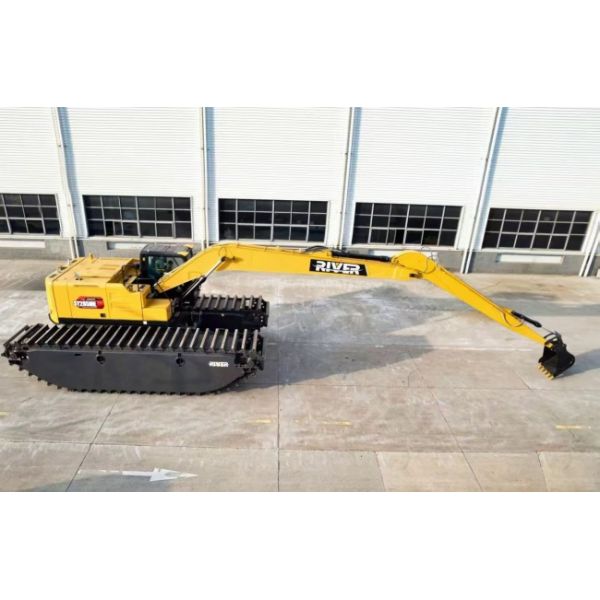 water ExcavatorvAmphibious Excavator 21 tons from china Heavy-Duty Amphibious Excavator Amphibious Digger for Swamp & River Works Versatile Amphibious Excavator Equipment