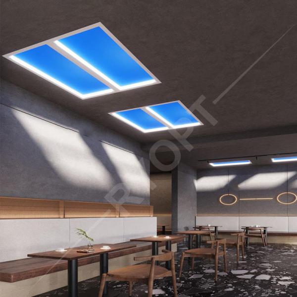 天空ブルー 天井 LEDパネルライトを模倣し,長寿5万時間 耐久性