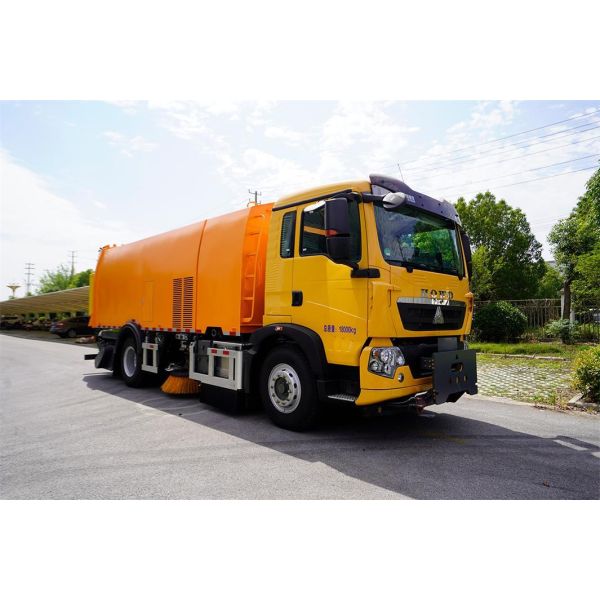 Efficient Automatic Street Sweeper Truck with Four-Step Cleaning, Dust-Free Maintenance, and Lithium Iron Phosphate Battery