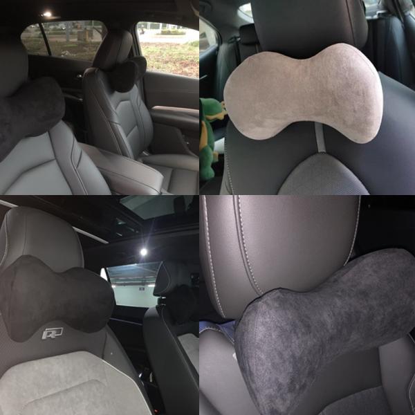 Experience Optimal Support Ergonomic Memory Foam Car Neck Pillow with Contoured Design