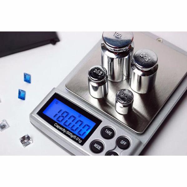 Mini Pocket Gram Electronic Digital Jewelry Scales Weighing Kitchen Scales Balance LCD
