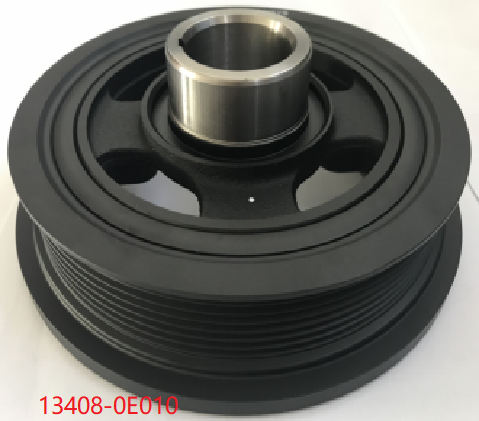 Casting Iron Pulley Crankshaft For Toyota Hilux 1GD 2GD 13408 - 0E010