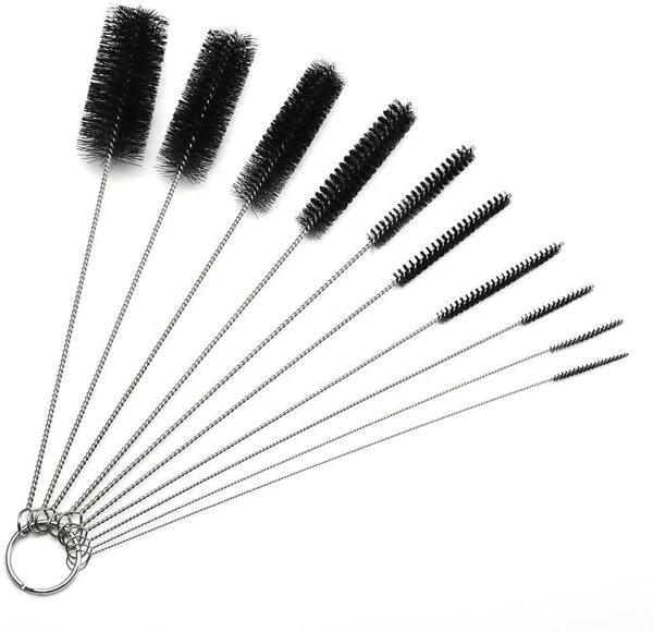 Nettoyage des tubes Brosses en nylon Nettoyage des tubes de test Brosses à paille