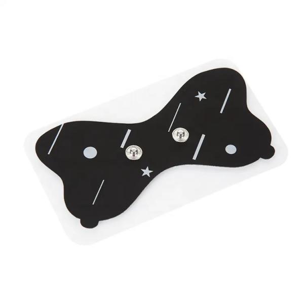 Snap Medical Electrode Pads Self Adhesive Butterfly Shape 11.5x5.5cm For TENS Machine