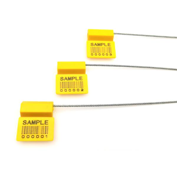 30*33.8*12.4mm Cable Security Seals 2.79KN For Container Lock US-CC181B
