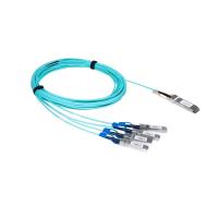 Assemblage de câbles personnalisés ultra-rapides 200G QSFP-DD cuivre DAC pour la transmission de données à faible consommation et haute densité