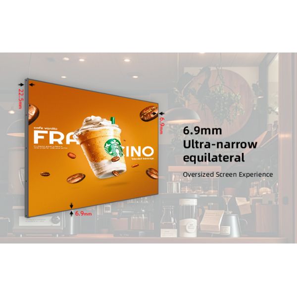 43 - 86 inch Lcd Digital Menu Boards for Coffee Shop Restaurant CMS