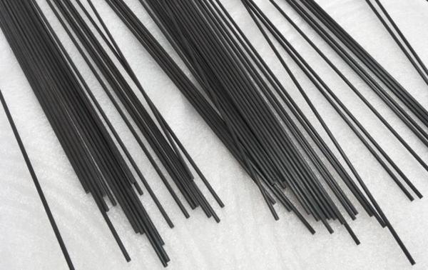 Matte Finish Durable Carbon Fiber Solid Rod 1mm 2mm 3mm 4mm 5mm Thickness