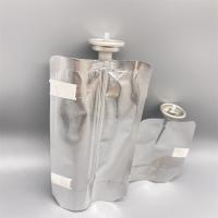Bolsa de válvulas com fechamento flexível. Solução de embalagem premium. Capacidade de 250 ml.