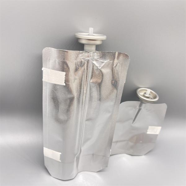Клапанный мешок с гибким закрытием. Премиальное решение для упаковки. 250 мл.