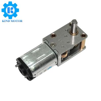 12 Volt Geared Motor Right Angle 2.2kgCm Rated Torque 2.1W Output Power