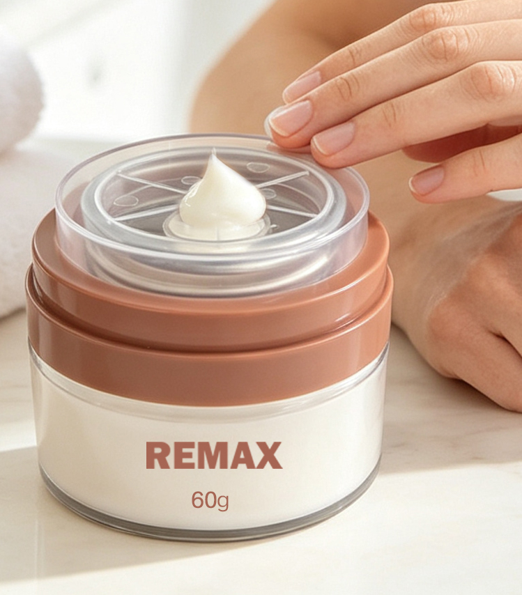 60g Luxury Airless Jar Container for Face Cream and Skincare Formulas