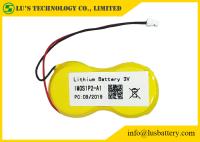 Cellule LiMnO2 jetable de batterie de bouton de lithium d'ECR2450 1200mah 3v