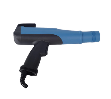 Pistola de recubrimiento de polvo azul Accesorios de recubrimiento de polvo de concha