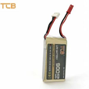 35C FPV Drone Battery 2S 7.4 V 900mAh Lipo Battery Customized For Racing Drones