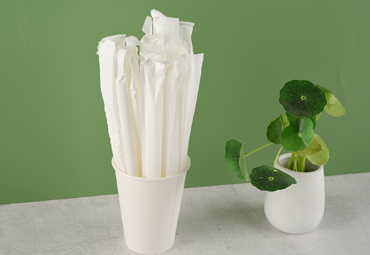 Custom Large Eco Friendly Straws 190mm Length 6mm Diameter For Thick Beverages