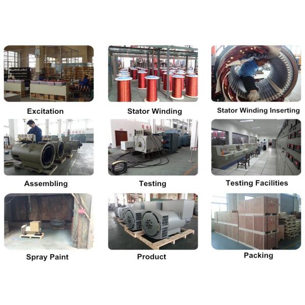 Power Brushless AC generator with Perkins engine, Stamford AC alternator