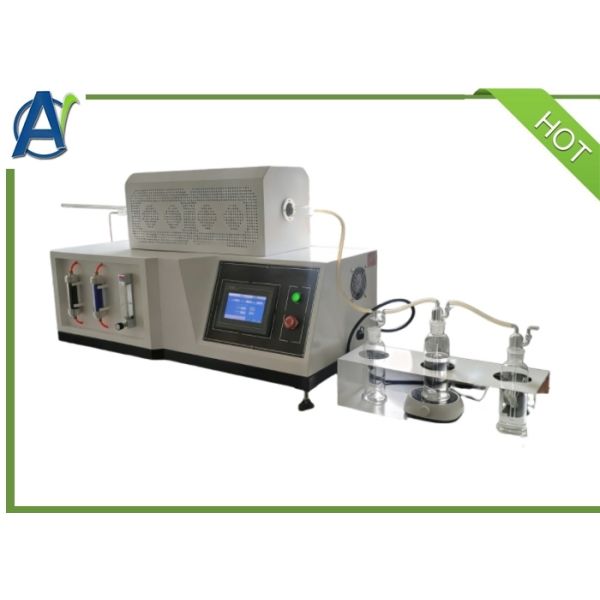 IEC 60754-1&2 Halogen, PH & Conductivity Testing Device on Gases Evolved During Combustion of Materials From Cables