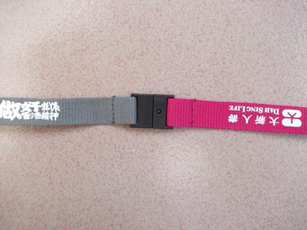 Customized simple flat polyester lanyards,cheap price polyester neck lanyards, great value
