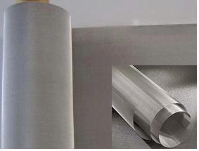 Fine Square 100 Micron Stainless Steel Woven Wire Mesh Cloth / Filter Screen