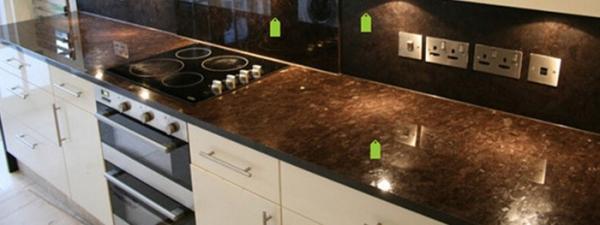 India Angola Brown Granite Slab Countertop kitchen Granite Tile Countertop Cost Vanity Tops