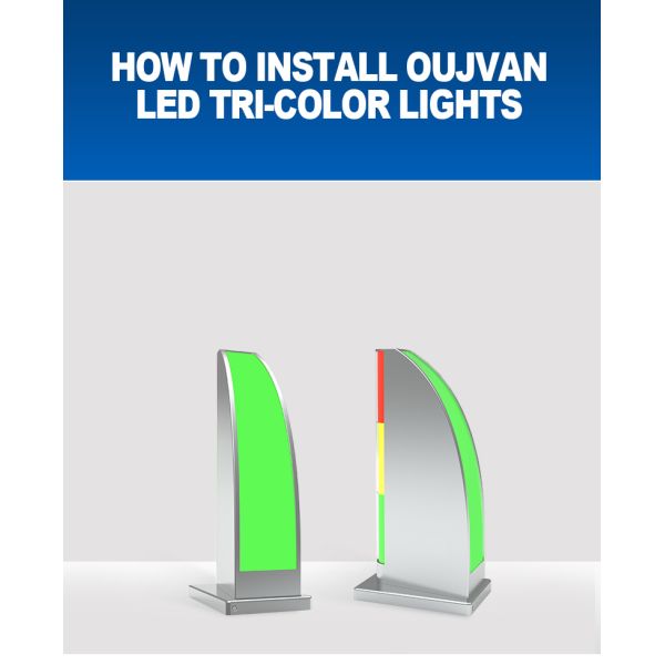 Feu de signalisation de tour personnalisé avec résistance à la corrosion et lampe LED avec une durée de vie de 70 000 heures